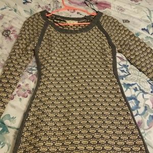 Warm and sexy fitted dress.